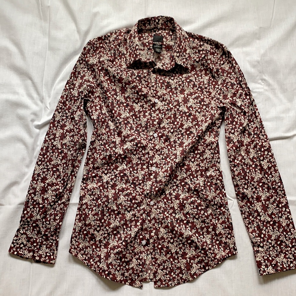 Express slim fit dress shirt